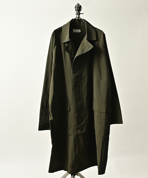 ATELANE nylon tassel balmachan coat (KHA) 20A-23000 (DEPROID sponsored brands)