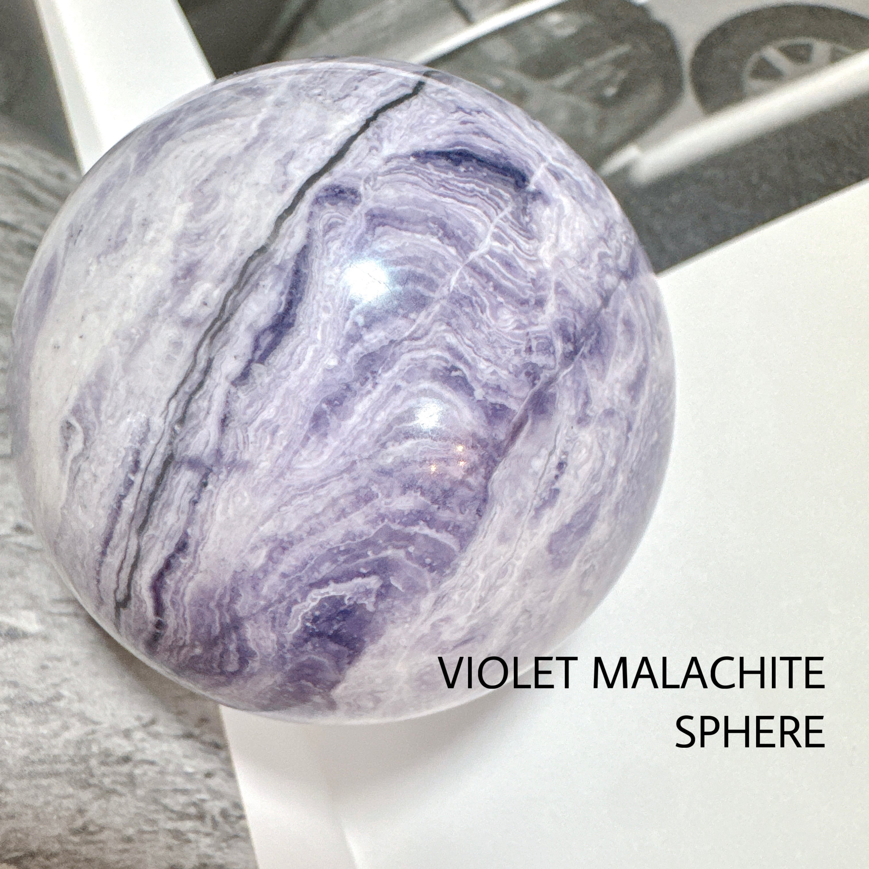 マラカイト　丸玉　スフィア　天然石 マラカイト 丸玉 スフィア 30mm 送料無料 一点物 141-3528