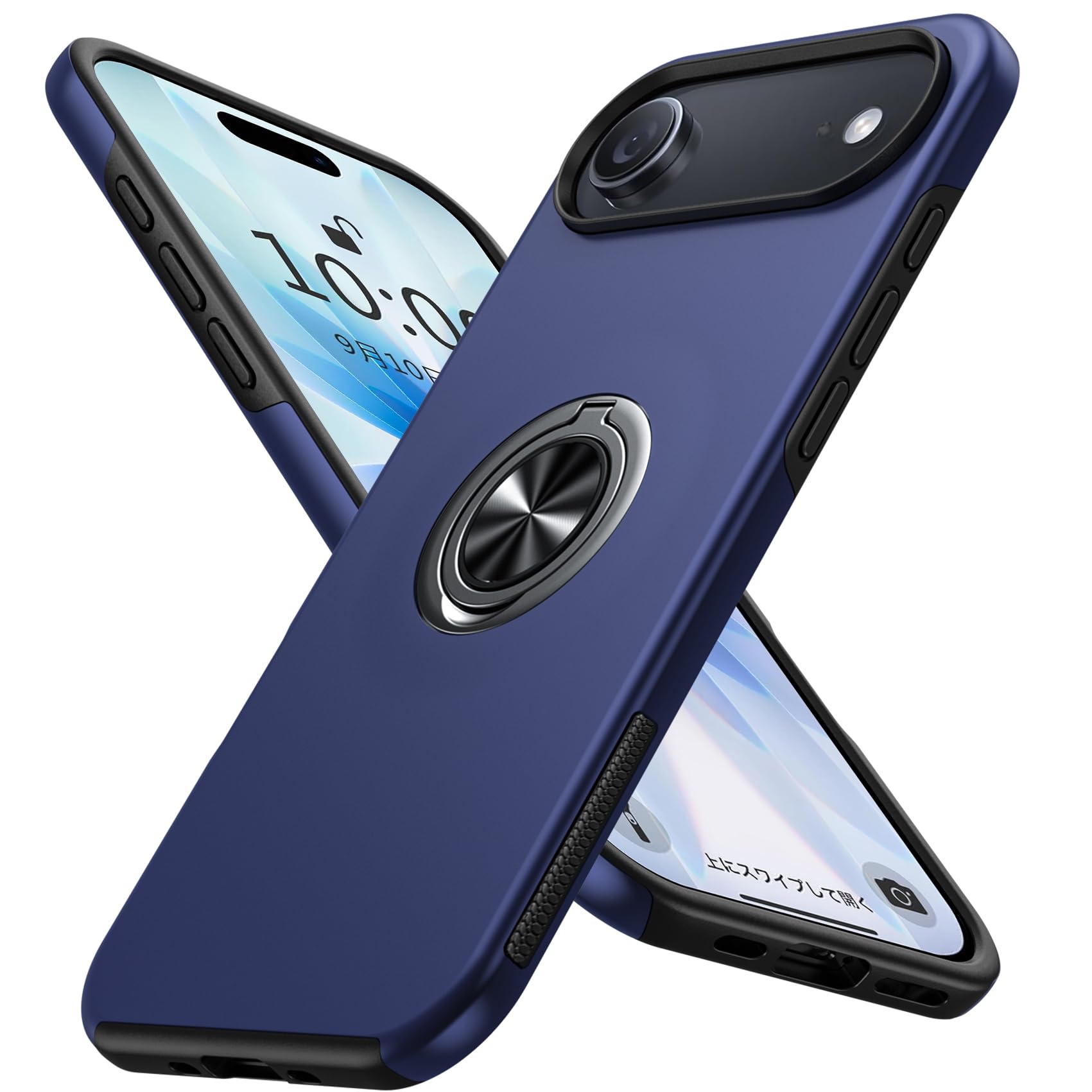 Tgaoleyd 対応 iPhone air 用ケース リング付き 耐衝撃 tpu フルプロテクトデザイン スマホケース 薄型