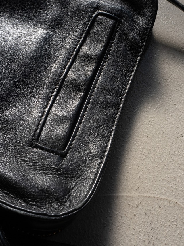 "ear PAPILLONNER" used Leather mini shoulder bag