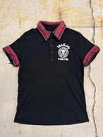 skull check polo shirts