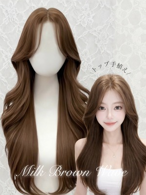 Medium Plus - Milk Brown Wave【商品番号 3009】