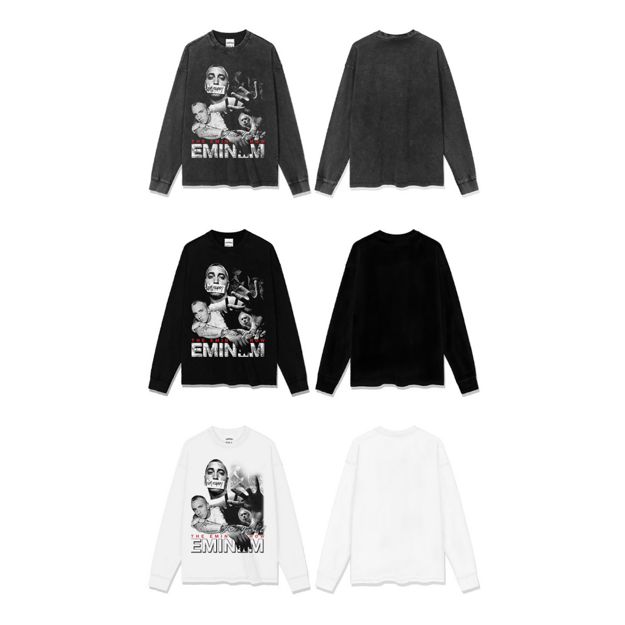 VINTAGE ストリート Eminem Tシャツ T895