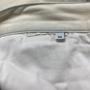 PRADA bleach denim slim pants