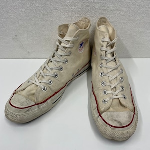 1980s CONVERSE ALL STAR WHITE HI 箱付き