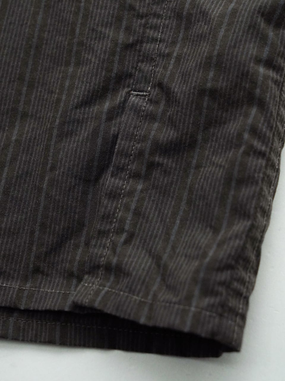 EGO TRIPPING (エゴトリッピング) SUMISHIRT 墨染スタンドカラーシャツ