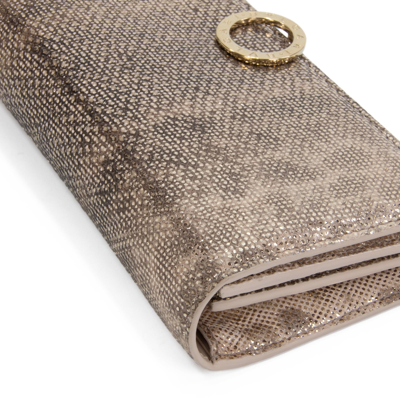 本物 送料無料 ブルガリ 長財布 二つ折り財布 レディース