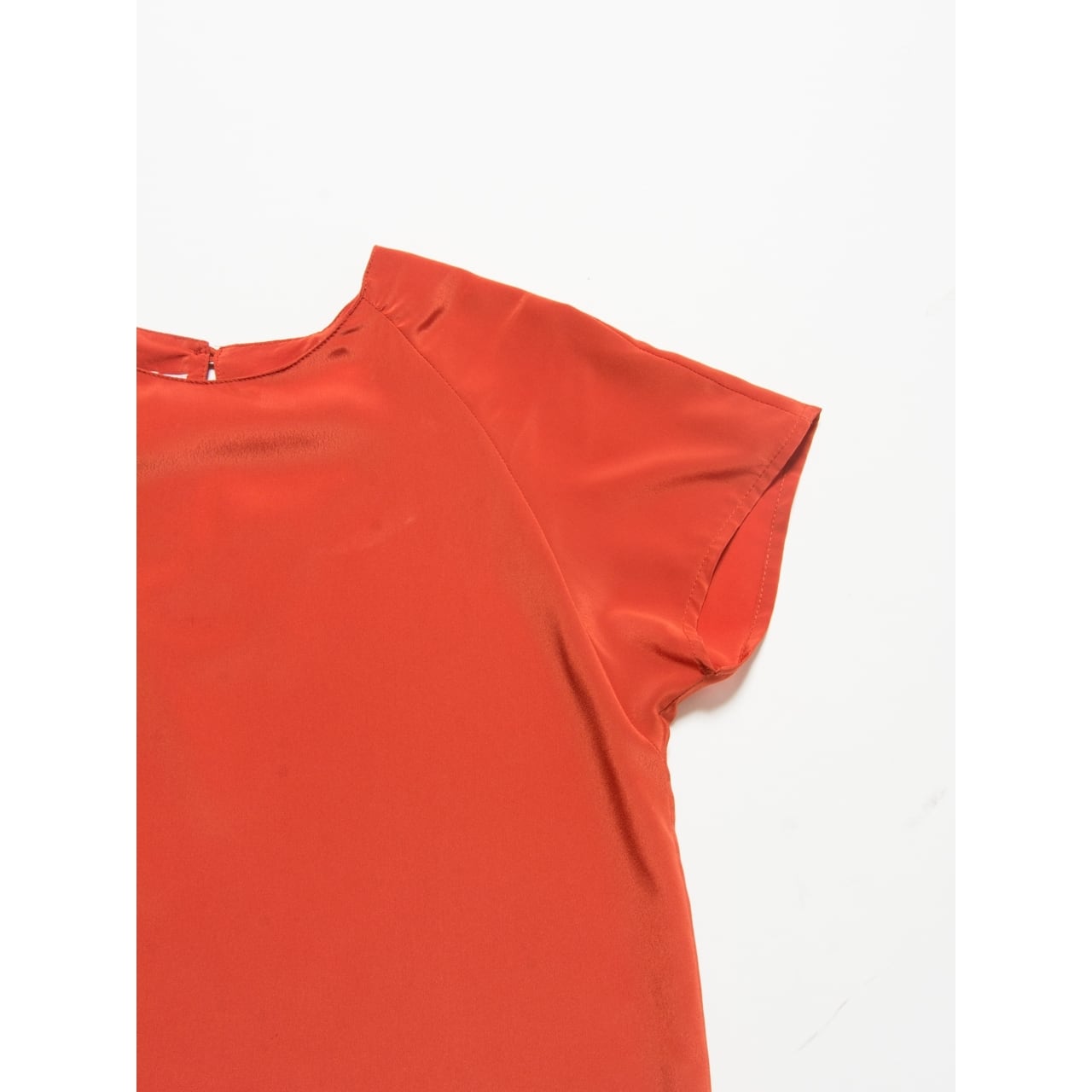 【petite impressions】Made in USA polyester half sleeve t-shirt（ポリエステルTシャツ 半袖ブラウス トップス）8d