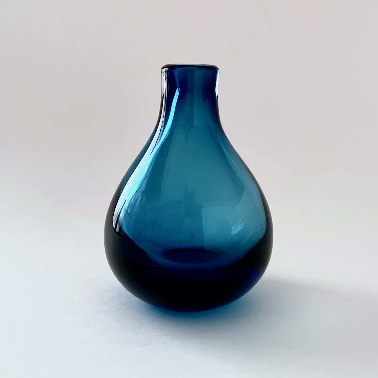 花瓶 フラワーベース 青 ブルー - 花瓶・フラワースタンド