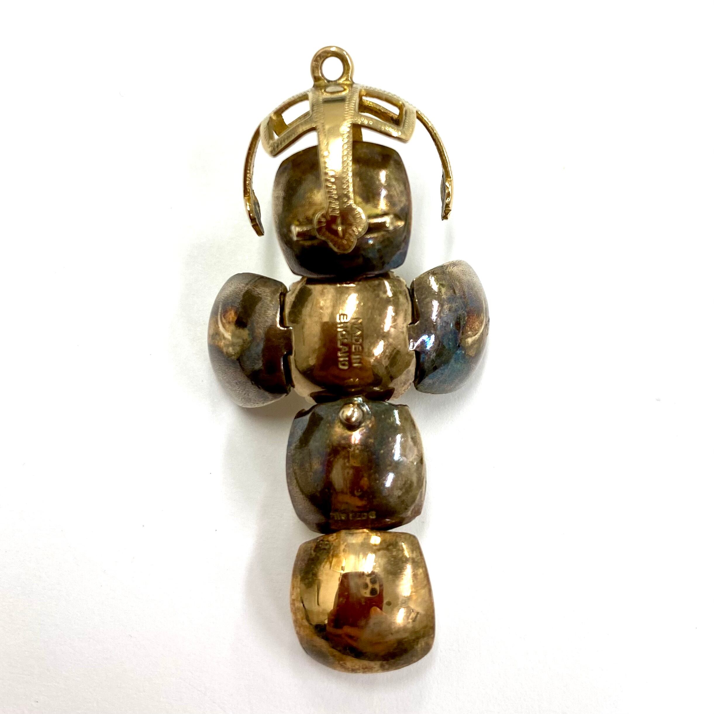 イギリス フリーメイソンの十字架 マソニックボール フォブ  