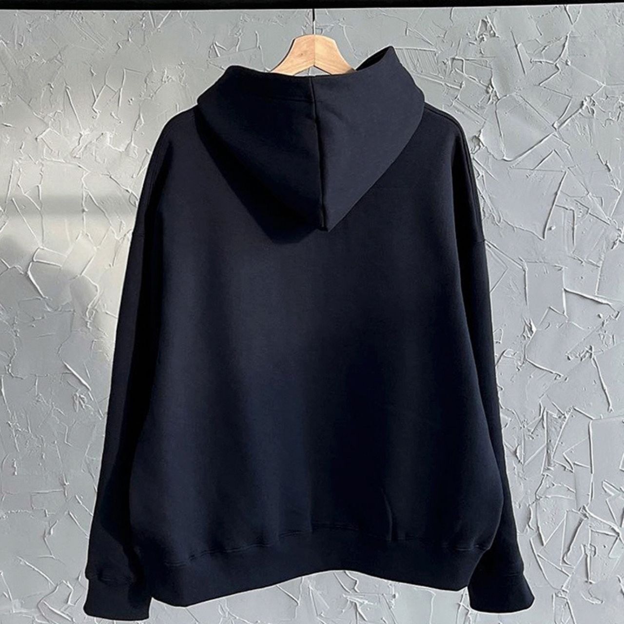 ビッグシルエット ドロップショルダー フーディー プルオーバー　1001