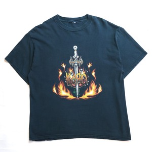 2003 KORN FRAME SWORD DESIGN BAND TSHIRT　タグなし