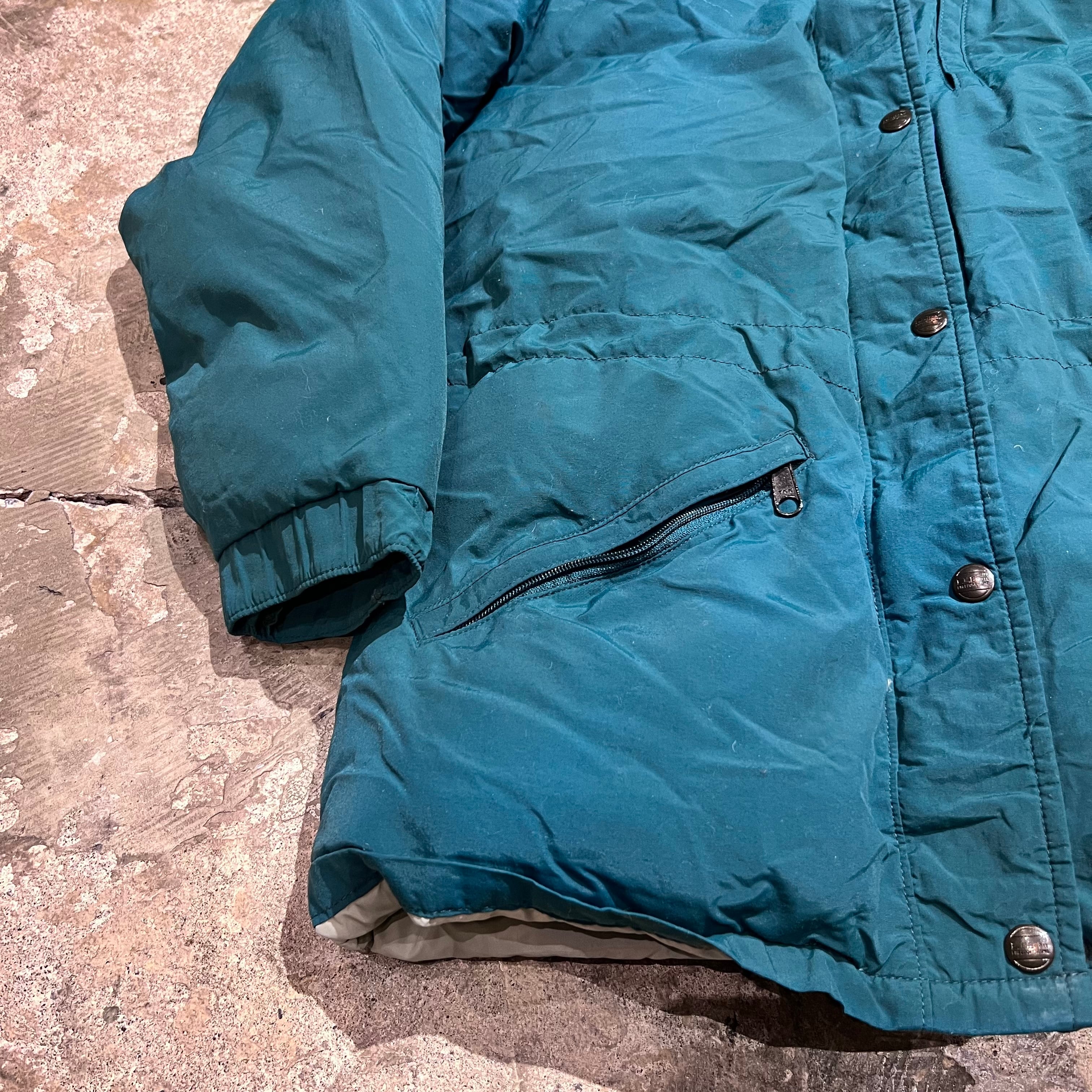 USA製 SizeS Reg L.L Bean エルエルビーン グースダウン ジャケット 緑