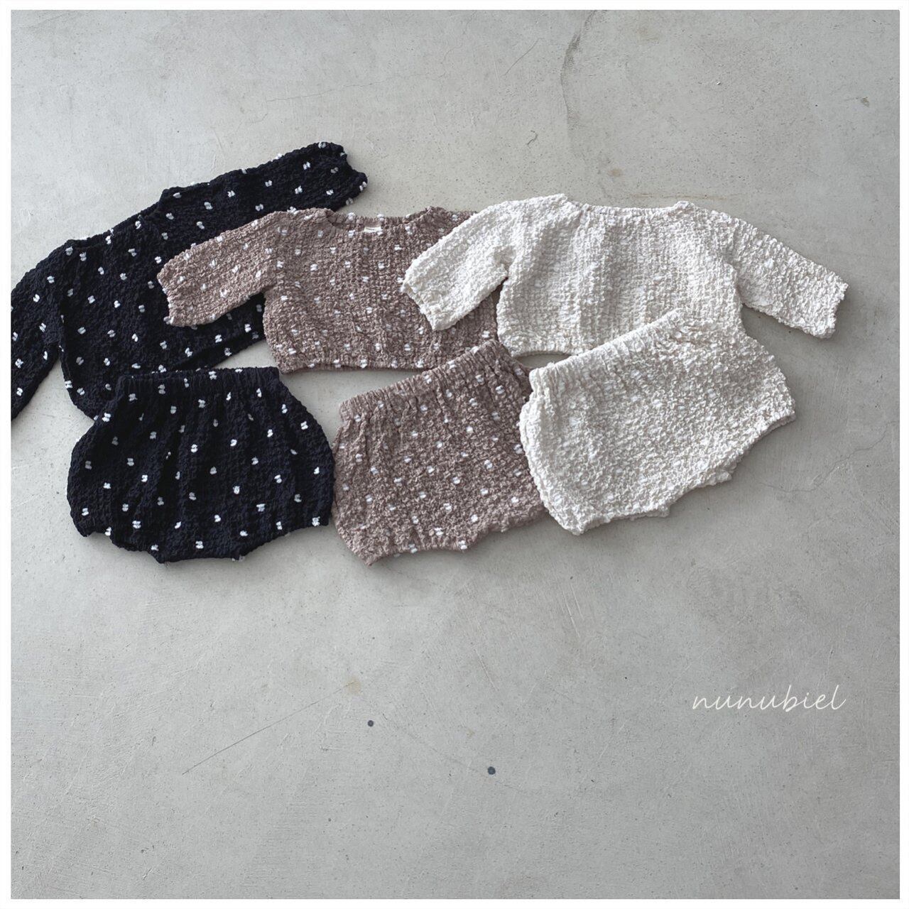 nunubiel トップス2枚セット nunubiel 韓国子供服 キッズ cracker Tシャツ 100 110 トップス