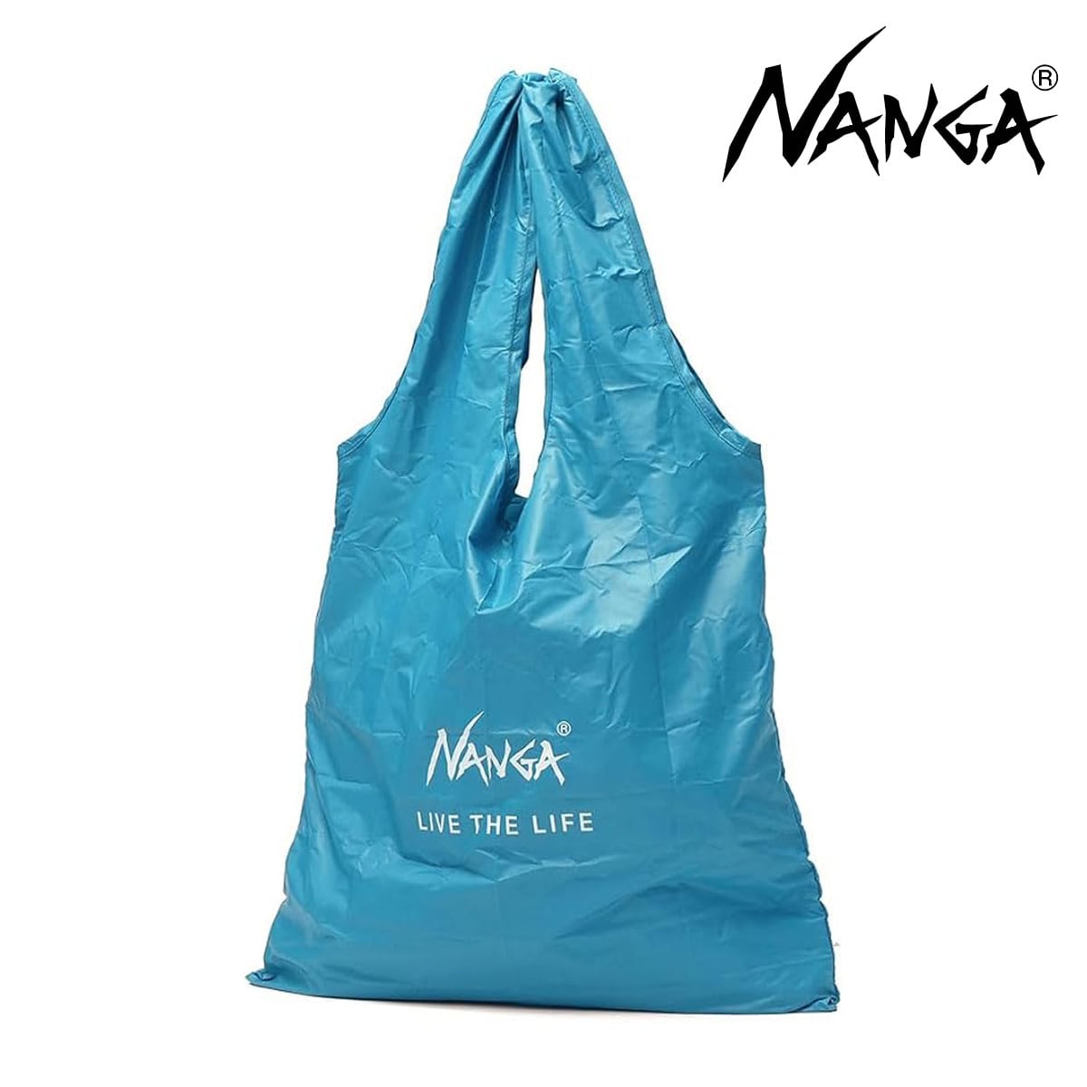 NANGA ナンガ ポケッタブル エコバッグ LIVE THE LIFE 超軽量 26g