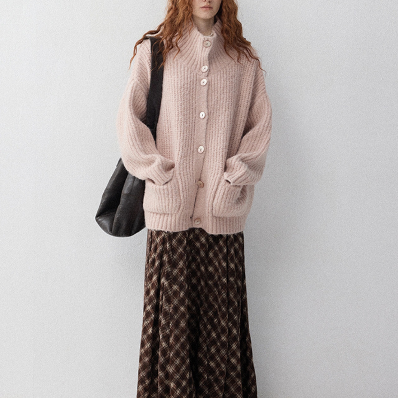 Chunky Knit Cardigan T3826