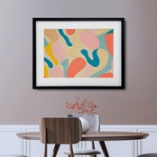 Mayo｜ポップでユーモラスなマヨネーズアートポスター｜遊び心あふれるインテリアに最適｜額縁セット・国内生産・A2ポスター