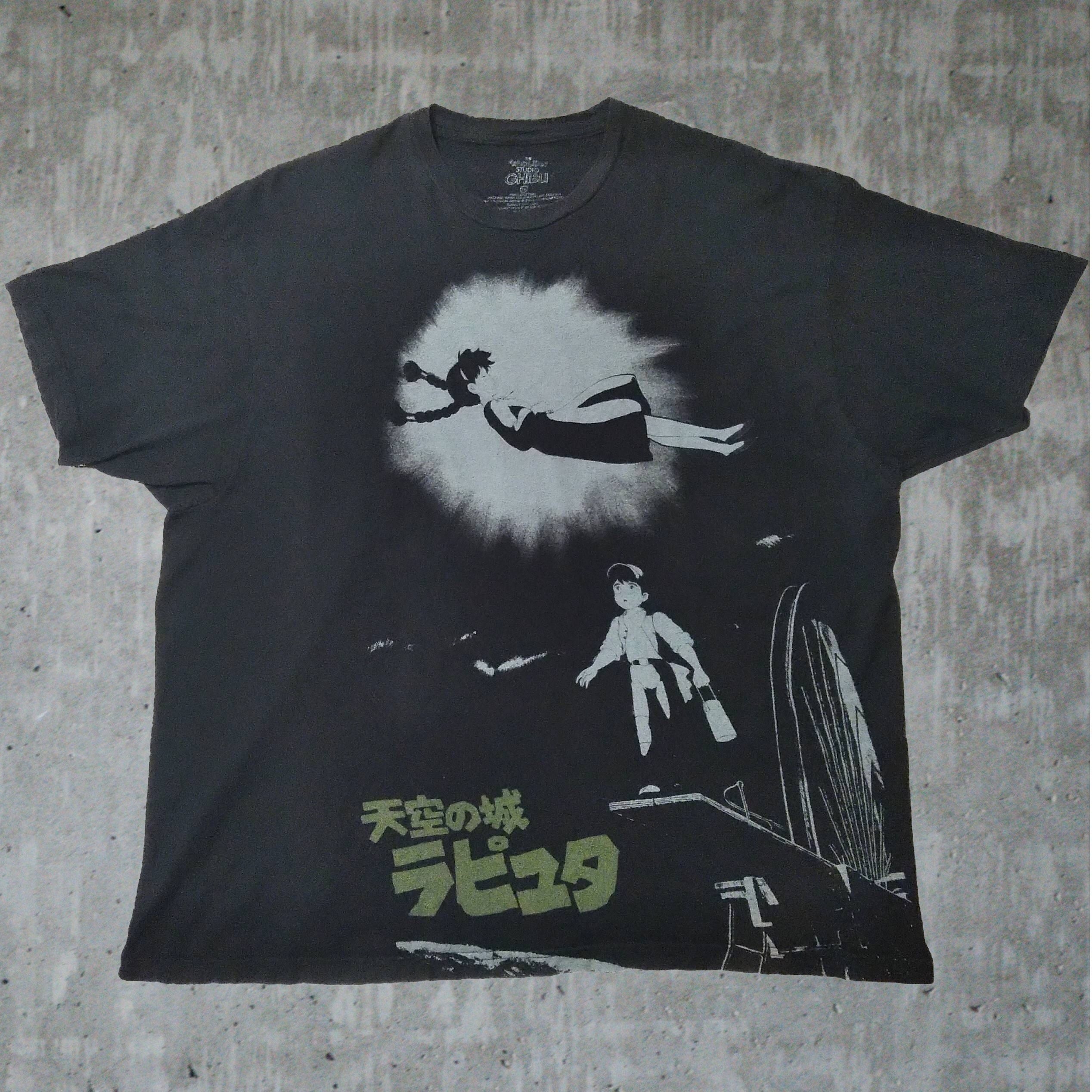 ハウルの動く城 Tシャツ XXL グレー カルシファー ジブリ 映画 アニメ