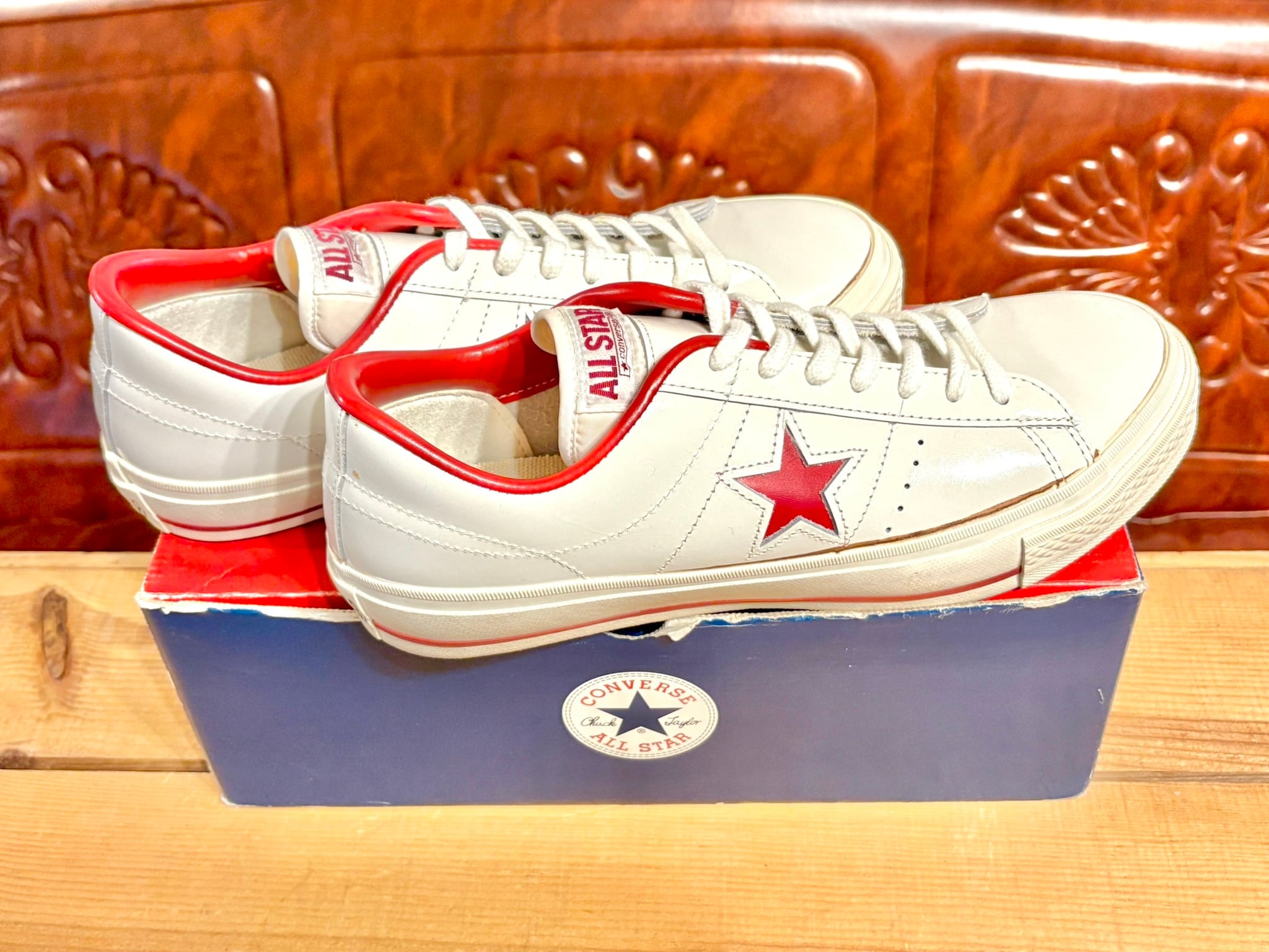 converse（コンバース） ONE STAR（ワンスター） 9 27.5cm 白/赤