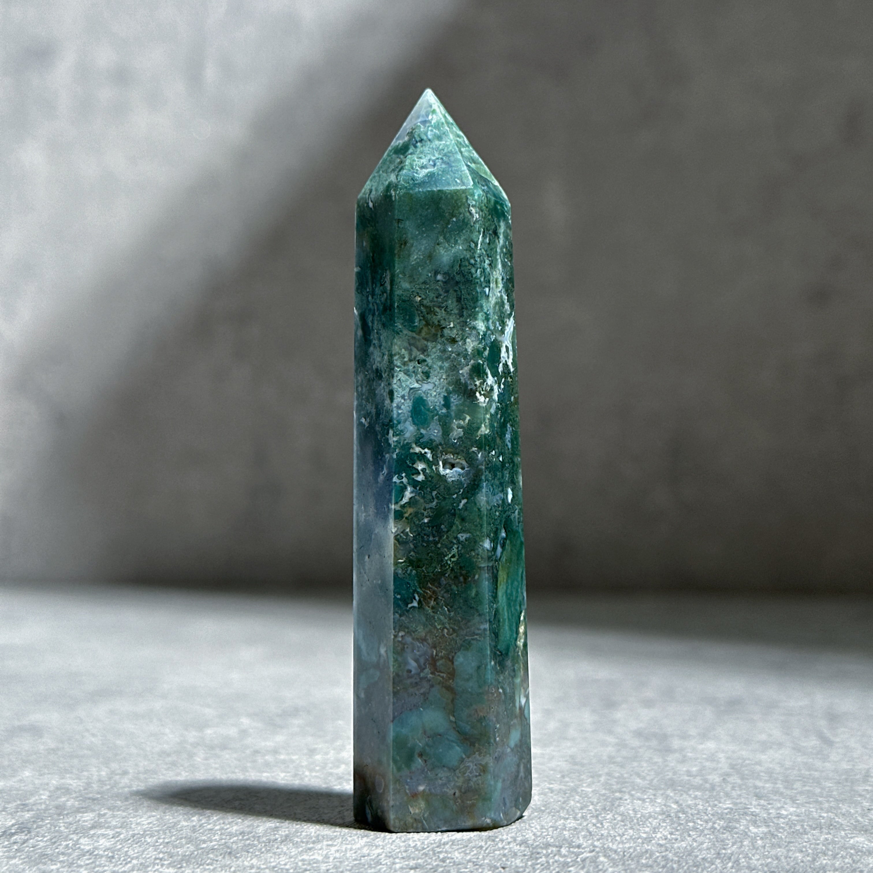 モスアゲート タワー51◇ Moss Agate ◇天然石・鉱物・パワーストーン