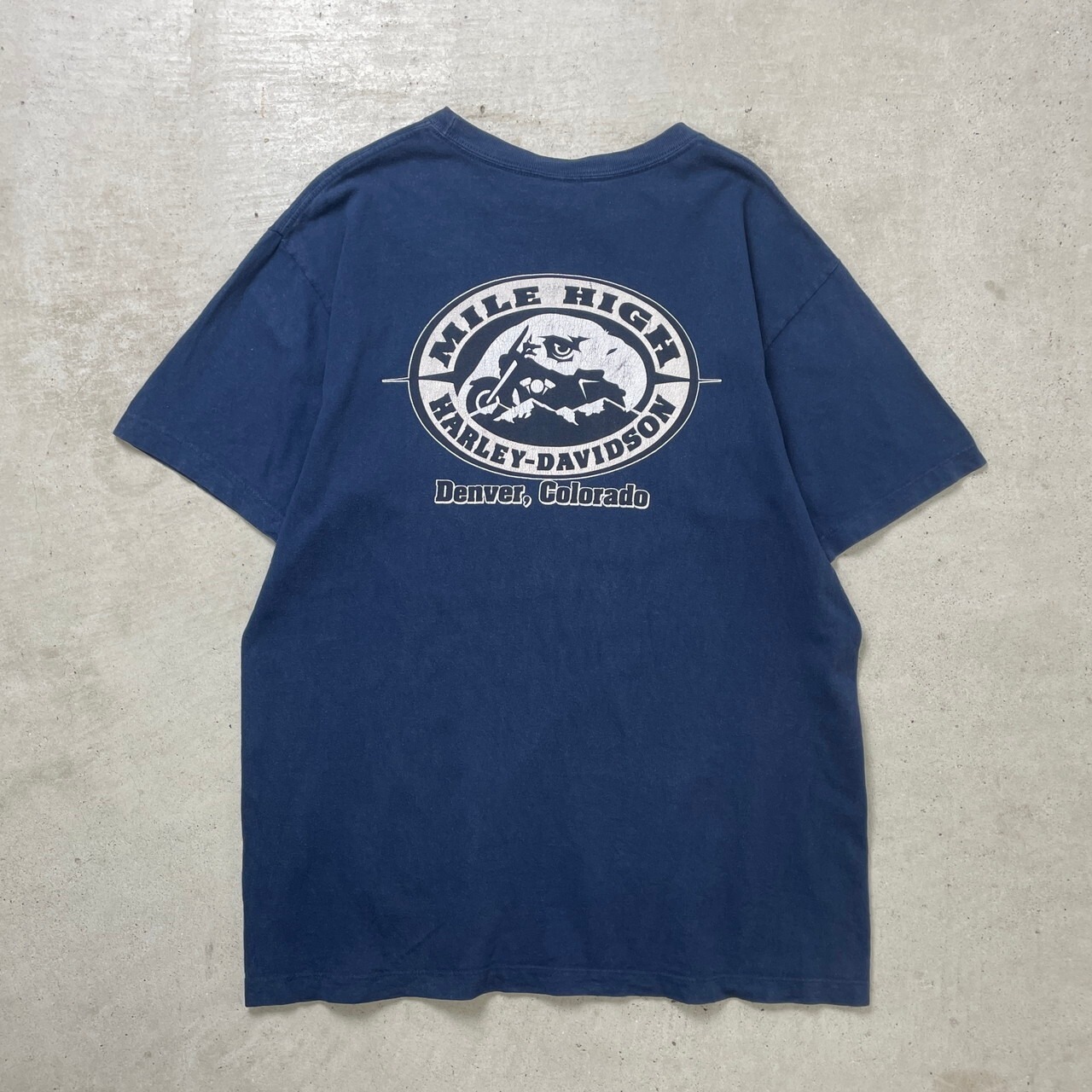 00年代 Harley-Davidson ハーレーダビッドソン プリントTシャツ バイク  