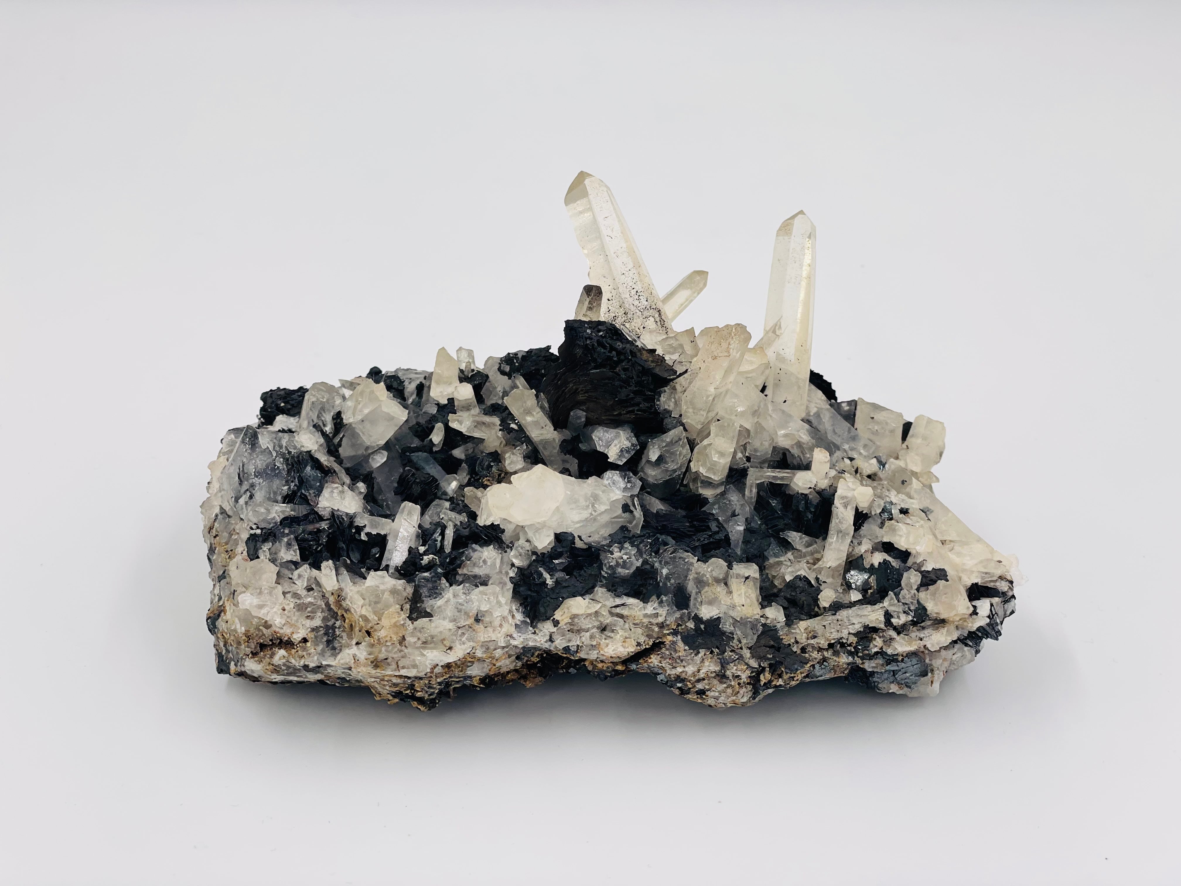 希少！アイアンローズ（ヘマタイト）の水晶共生クラスター スペキュラ