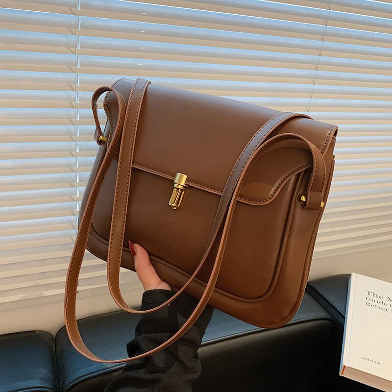 オータムウィンタースタンダードショルダーバッグ レトロ 秋物 冬物 手作りハンドバック27715401386