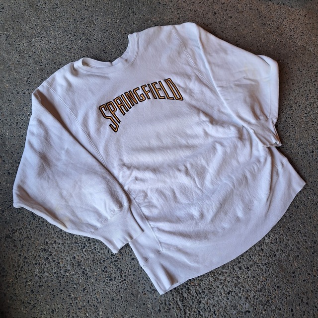 アメリカ製 CAMBER リバースウィーブ仕様 プリントスウェット used [211063]