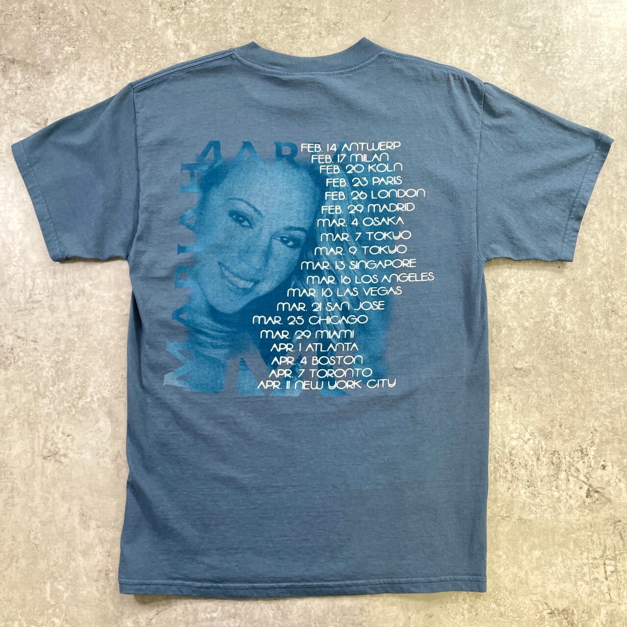 2000年製 USA製 Mariah Carey マライアキャリー Rainbow ツアーTシャツ