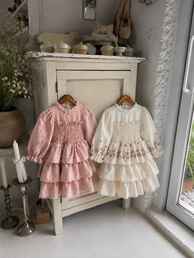 【取寄】marron|berna dress|ベルナドレス|XS-L|kids|26 autumn