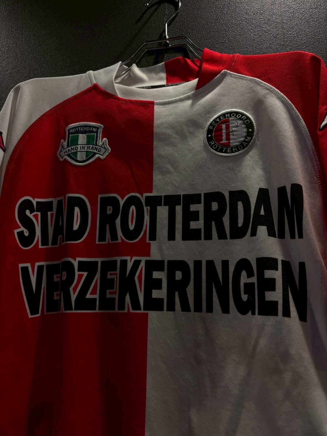 00s Kappa Feyenoord Rotterdam made in Italy Home Football Shirt 