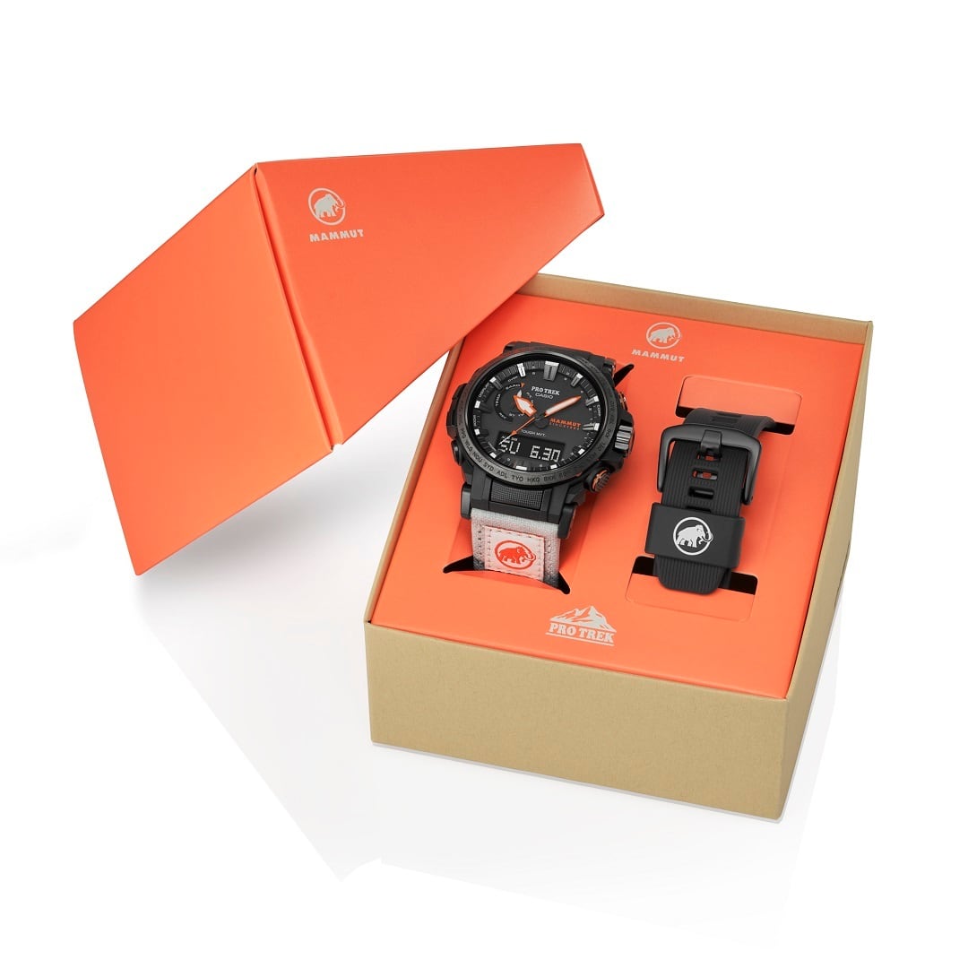 Mammut X CASIO PRO TREK PRW-61MA-1AJR 腕時計(アナログ