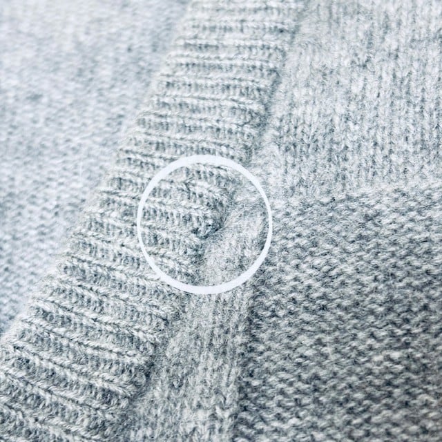 古着 ダックス DAKS カシミヤ カーディガン クリーニング済み 長袖