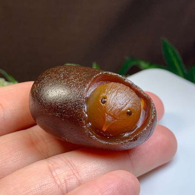 3.可愛い瑪瑙・ひよこ