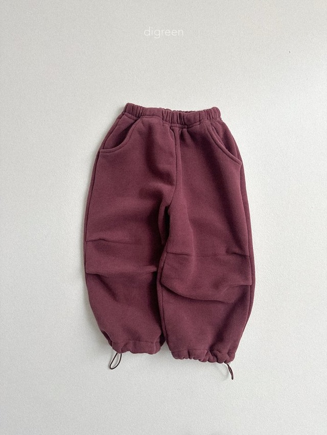 digreen25wn_Pin Tuck Jogger Pants