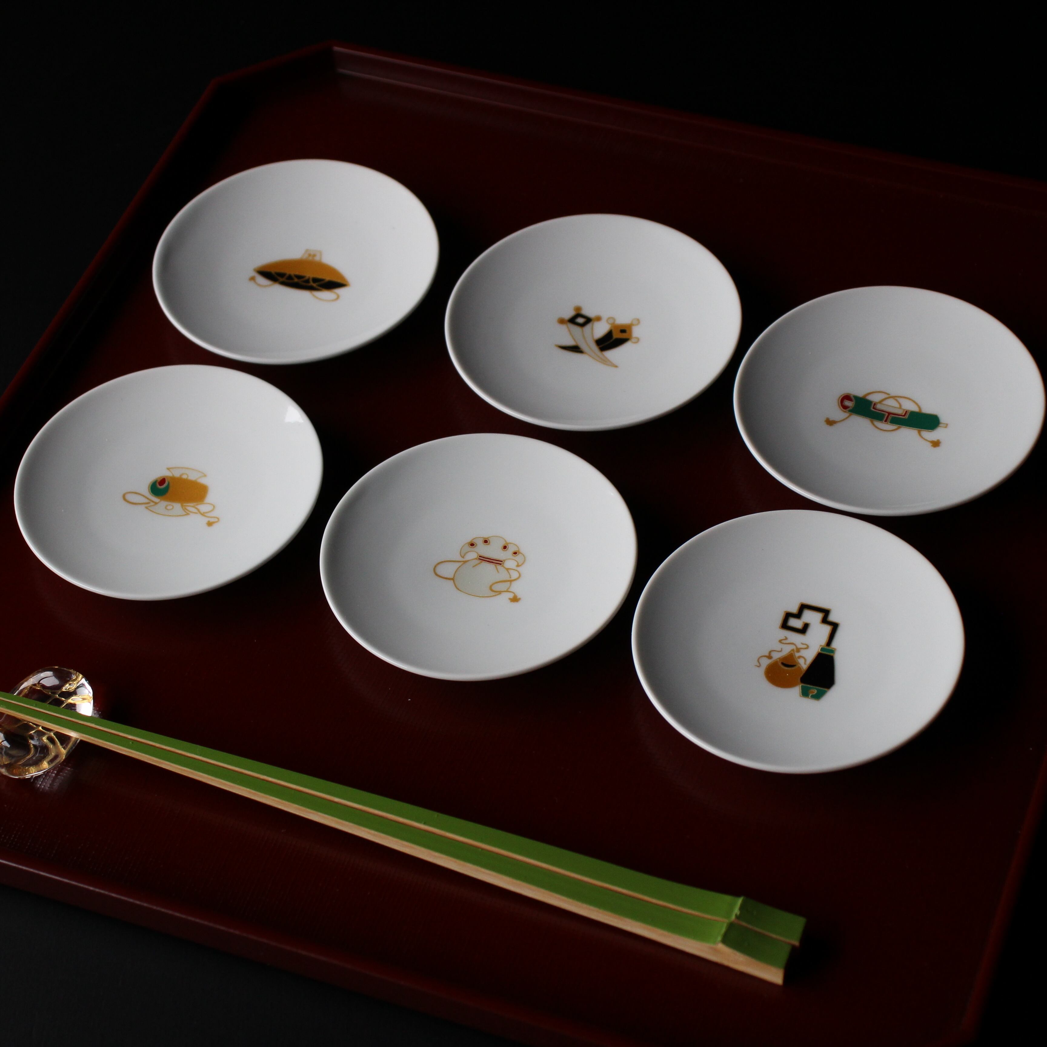 石田裕哉さんの 豆皿 4枚セット