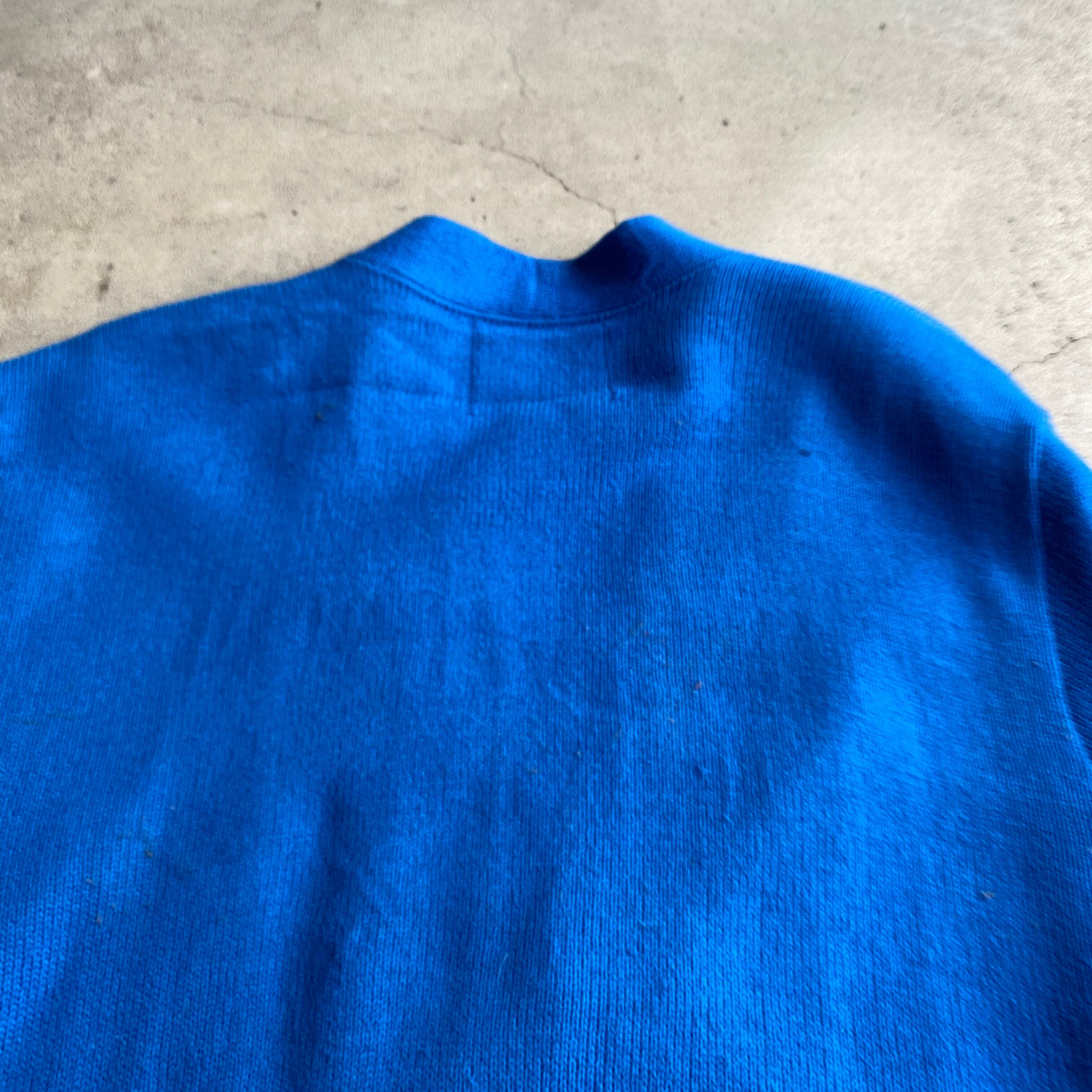 80年代 SCHOOL APPAREL レタード カーディガン メンズS 古着 アクリル