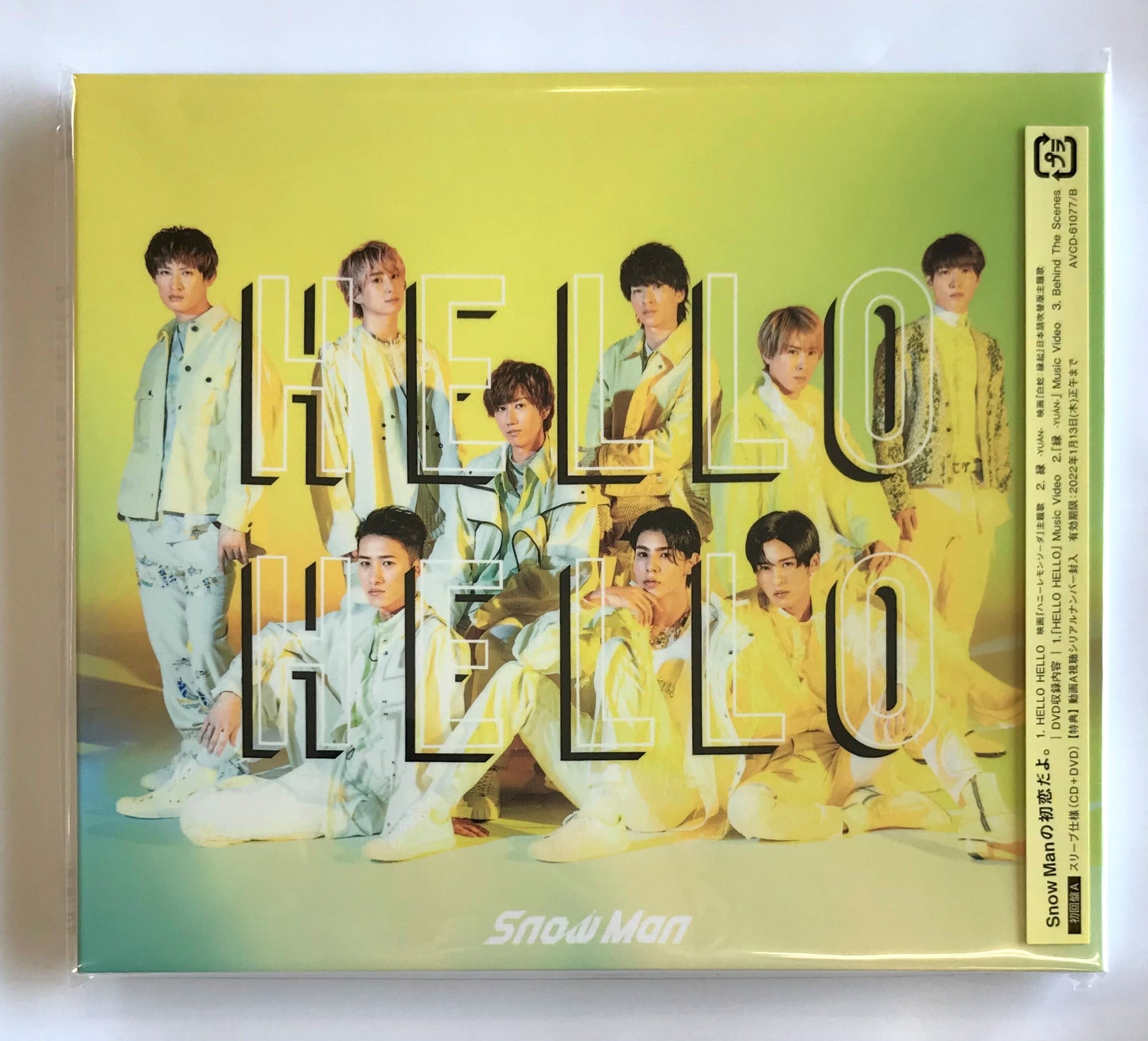 Ｓｎｏｗ Ｍａｎ / ＨＥＬＬＯ ＨＥＬＬＯ / 初回盤A (CD+DVD) | （株