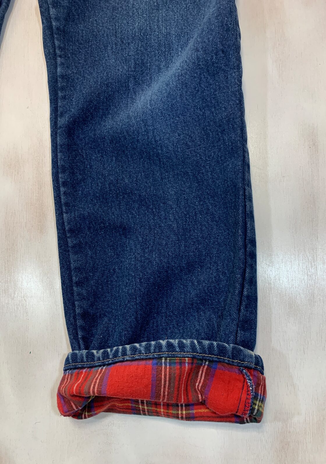LL Bean X Lee LLビーンXリー デニム ジーンズ フランネルライニング 