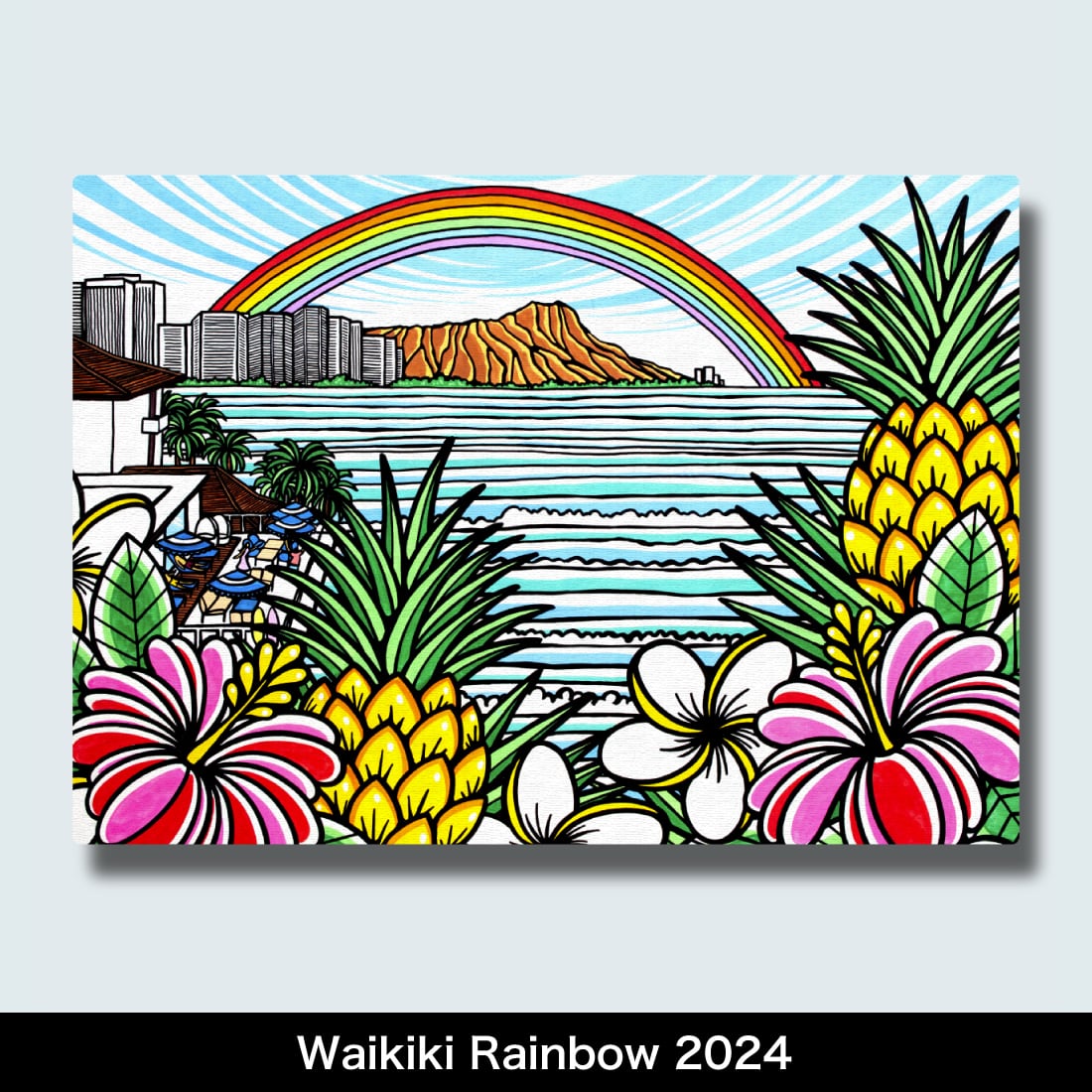 Art Panel A3 Size（Hawaii Lifestyle Series） | TAMO ART GALLERY