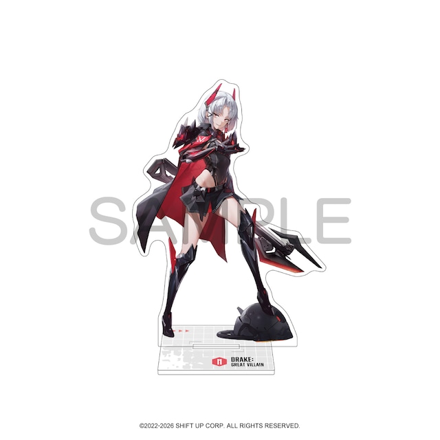 『勝利の女神：NIKKE』 アクリルスタンド ドレイク：グレイトヴィラン