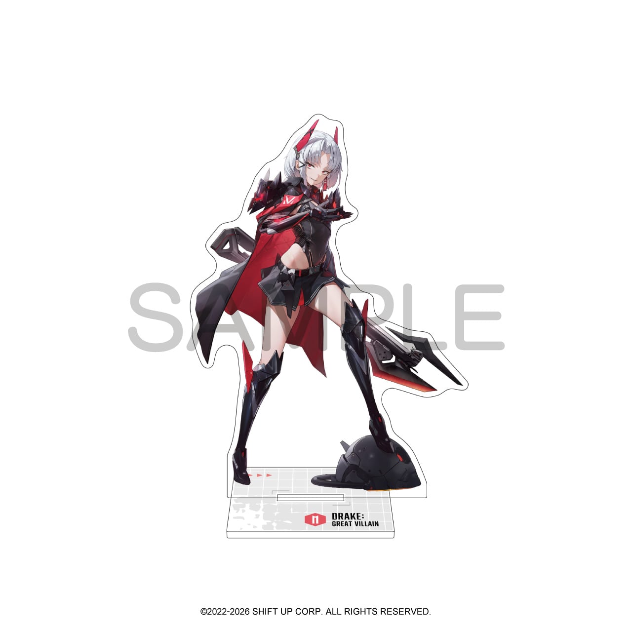 『勝利の女神:NIKKE』 アクリルスタンド ドレイク:グレイトヴィラン