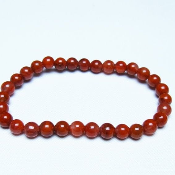 ナンホーンアゲート ブレスレット 6mm アゲート ブレス 一点物 メール便可 [M便 1/10] 111-47487