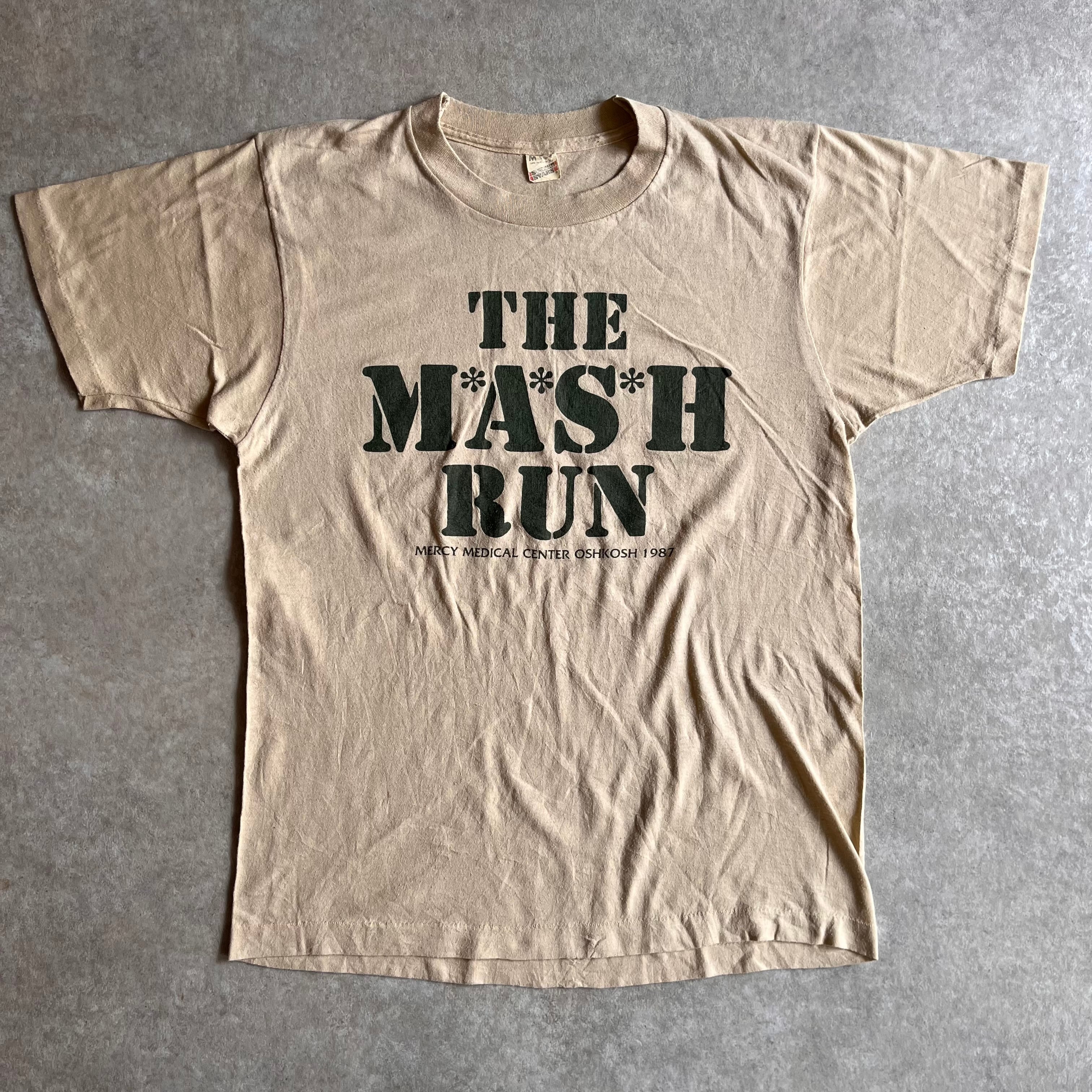 1980s Screen Stars "THE MASH RUN" Tee M Made in USA H046