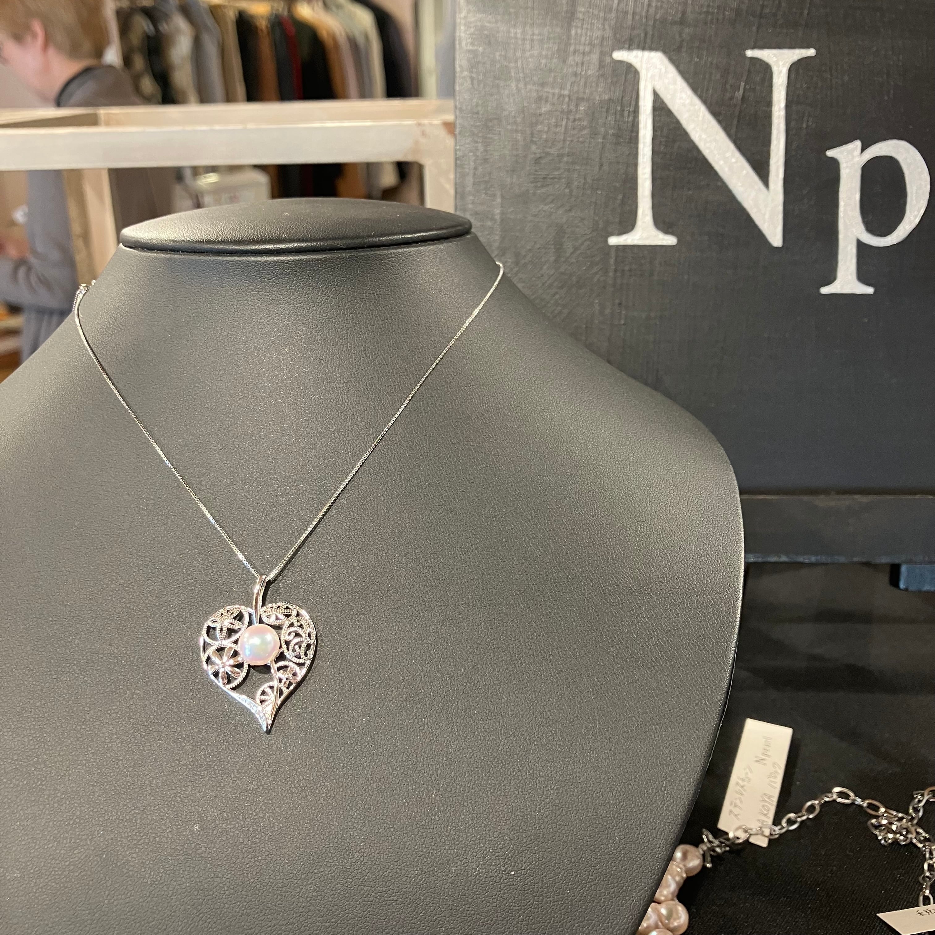 【1/25までのpop-up期間限定】愛媛宇和島産本真珠 パールネックレス N pearl