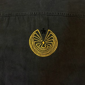 ナスングワム【Nasngwam】Indian motif Denim Shirt　Mサイズ