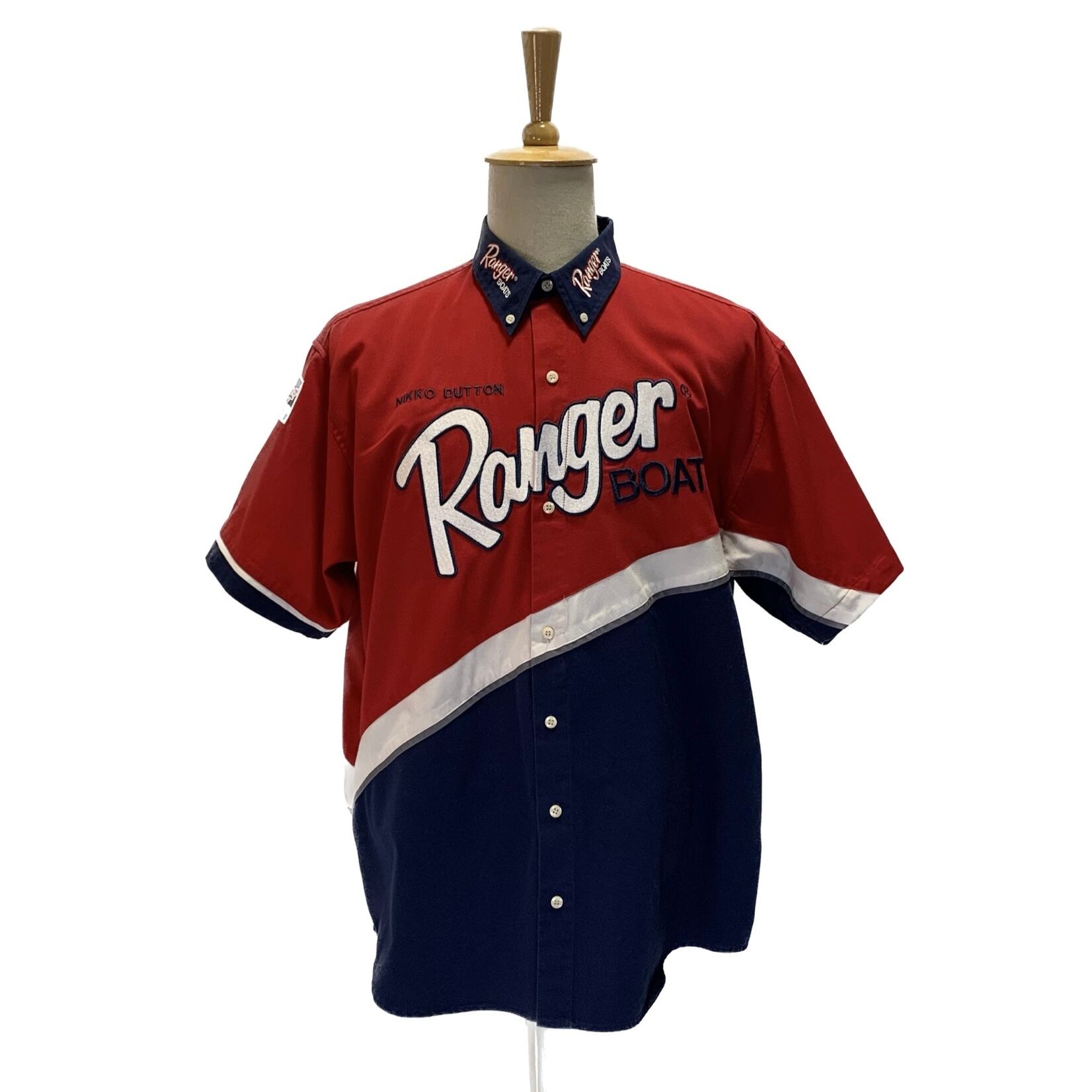 6365 Kudzu RANGER BOAT 半袖シャツ ビッグロゴ 刺繍 XL | San Fernando