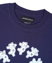 COOLAサークルベアープリントコンパクトTシャツ (BEIGE)　CQ-48100