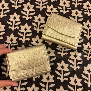 TOPANGA Accessory Glow mini wallet グロウミニウォレット ゴールド ミニウォレット ミニ財布 財布 アクセサリー 持ち運び収納 ウォレット wallet