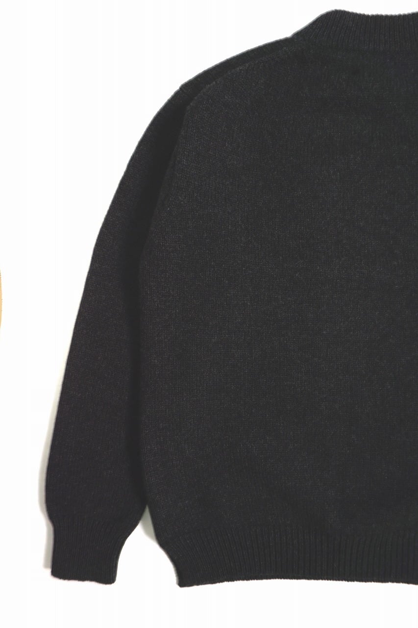 Hand Framed Super Merino Mock P/O